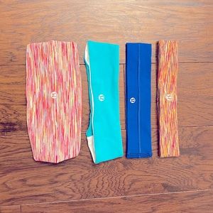 NWOT Set of 4 Lululemon headbands